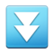Fast Down Button emoji on Samsung